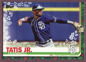 2019 Topps Holiday #HW126 Fernando Tatis Jr Base San Diego Padres