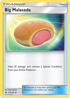 Big Malasada 114/149 Sm Base Set Regular