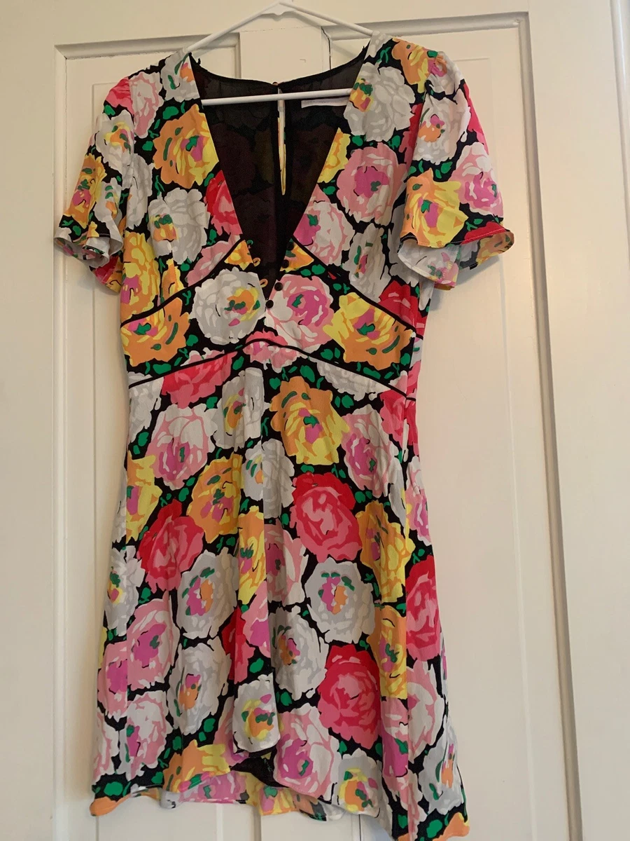 Zara trafaluc top floral dress