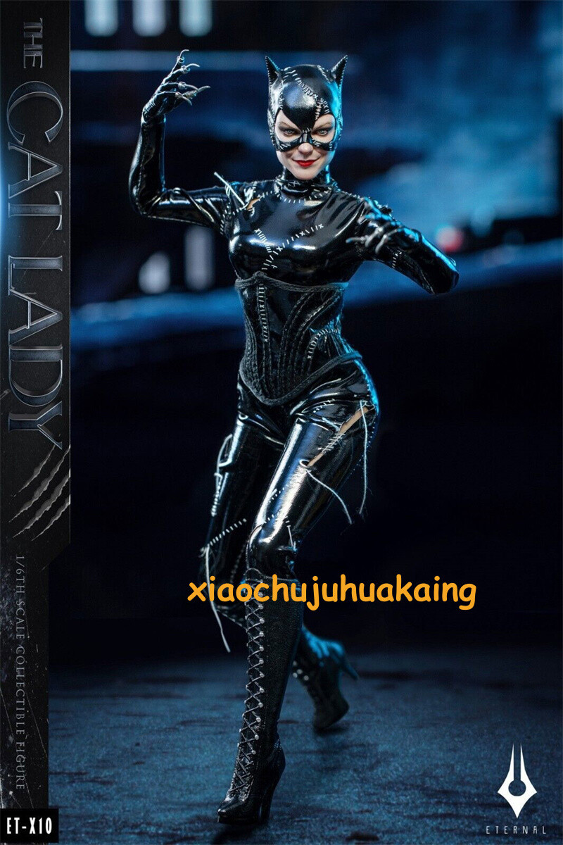 「1/6 フィギュア ETERNAL TOYS キャットウーマン 未使用品」 ETERNAL TOY ET-X10 1/6 Bat Man Cat Woman Selina Action