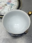 3D Moriage Dragonware Demitasse Cup & Saucer  Has Small Drainage Hole — photo 10
