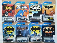 Hot Wheels Hotwheels DC comics Batmobile Full 8 Set Long Card Lot 1 