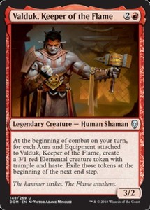 Valduk, Keeper of the Flame x4 - Dominaria - NM-Mint, English - Dominaria