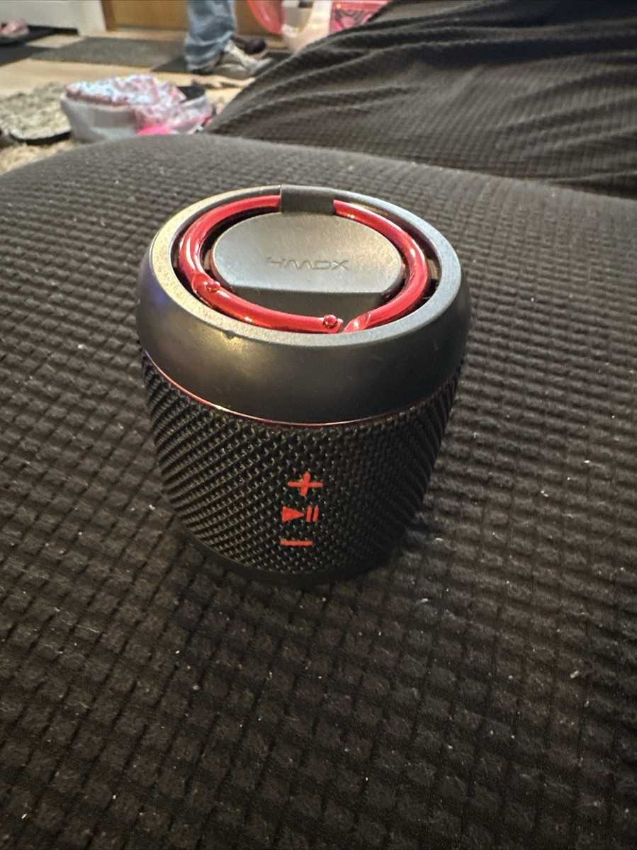 HMDX Chill Portable Bluetooth Speaker MP3 Player Accessories Black