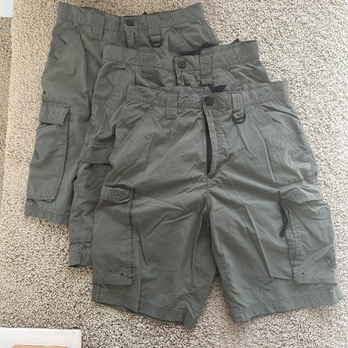 Lot Of 3 Pair Boy Scouts Of America Centennial Uniform Shorts Adult Sm J7