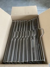 Lot of 10 new Rational stainless steel chicken oven basket 60.73.679 SCC WE 102