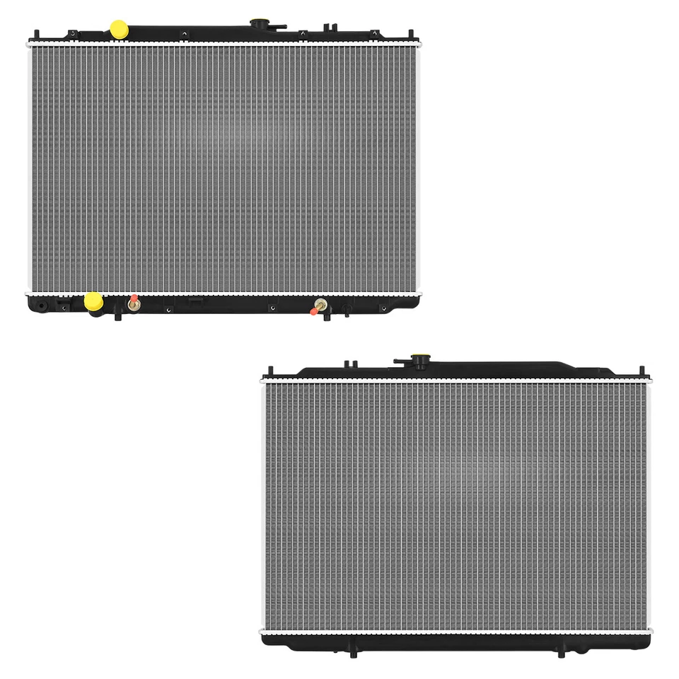 Radiador para Acura MDX 2001-2002 2003-2004 Honda Pilot 3,5 L V6 aluminio Foto 2 de 4