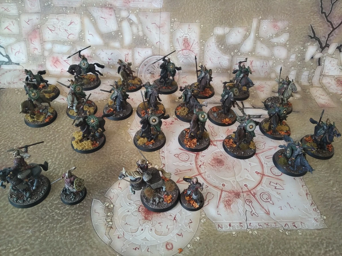 How Many Rohan Games Lord Of The Rings Rohan Army