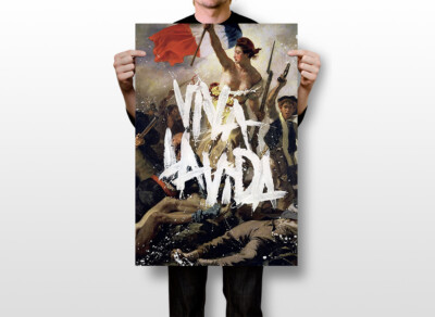 Coldplay Viva la Vida Art Wall Indoor Room Outdoor Poster - POSTER