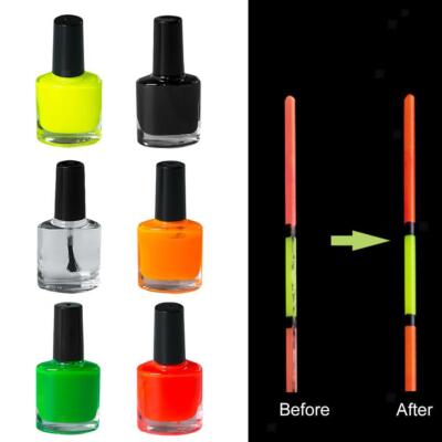 Float Farbe Flasche 8ml Fluorescent Der Reparatur DIY Angeln Bobbers Lockt
