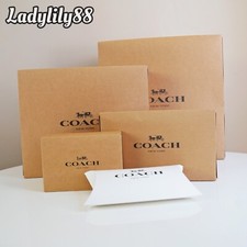 New Coach Authentic Gift Box -Brown Collapsible Size Mini - Lager