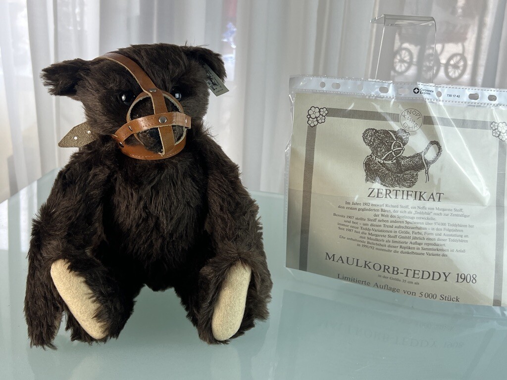 Steiff Animal Bear 406119 Muzzle Teddy 35cm. - Excellent Condition