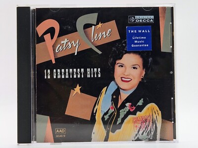 12 Greatest Hits by Patsy Cline (CD, Dec-1993, MCA Nashville)