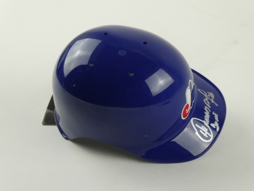 Orlando Hernandez El Duque Signed Riddell Mini Helmet Montreal Expos JSA COA - Picture 6 of 9