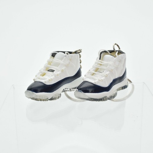 Sneaker AJ11 Air Basketball Keyring Key Chain Air Jordan Keyring Hand Painted - Picture 3 of 10