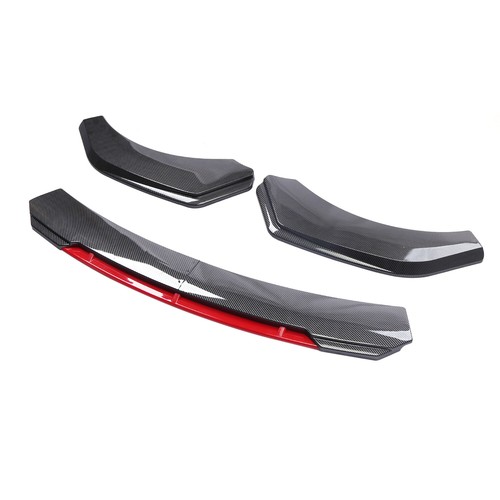 For Bentley Front Bumper Lip Spoiler Splitter+Strut Rods Carbon Fiber - Picture 6 of 15