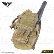 PORTA RADIO sistema MOLLE CONDOR HHR MA56 in Nylon 1000D MILITARE SOFTAIR CY