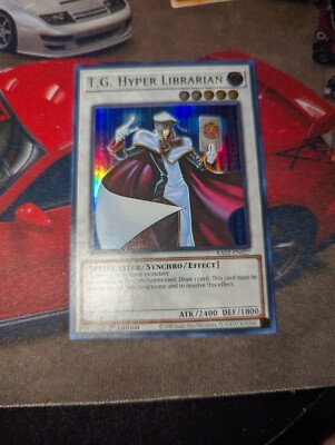 Yu-Gi-Oh! T.G. Hyper Librarian (UR) RA02-EN027 25th Anniver Rarity ...