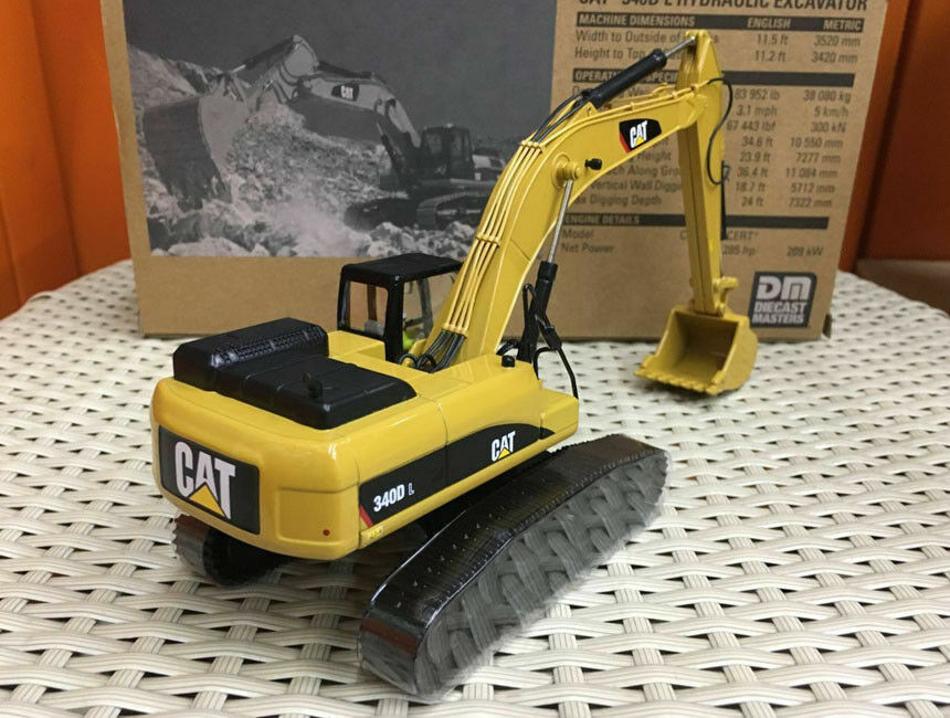 Caterpillar Cat 340D L Hydraulic Excavator 1/50 Metal By Caterpillar Cat 340D L Hydraulic Excavator 1/50 Metal By