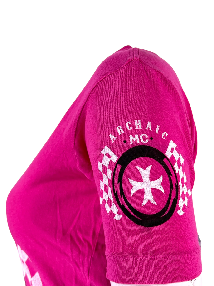 Archaic By Affliction Women's T-shirt Heart Torn Biker Tattoo - Foto 13