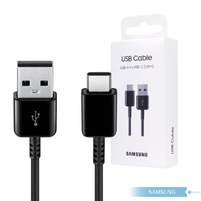 Original Samsung Official USB Type-C Cable 1.5M (EP-DG930) - Black