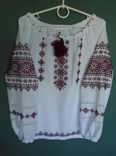 Ukrainian Hand Embroidered Woman's Blouse, for Girl of age 8-9 years, Ukraine