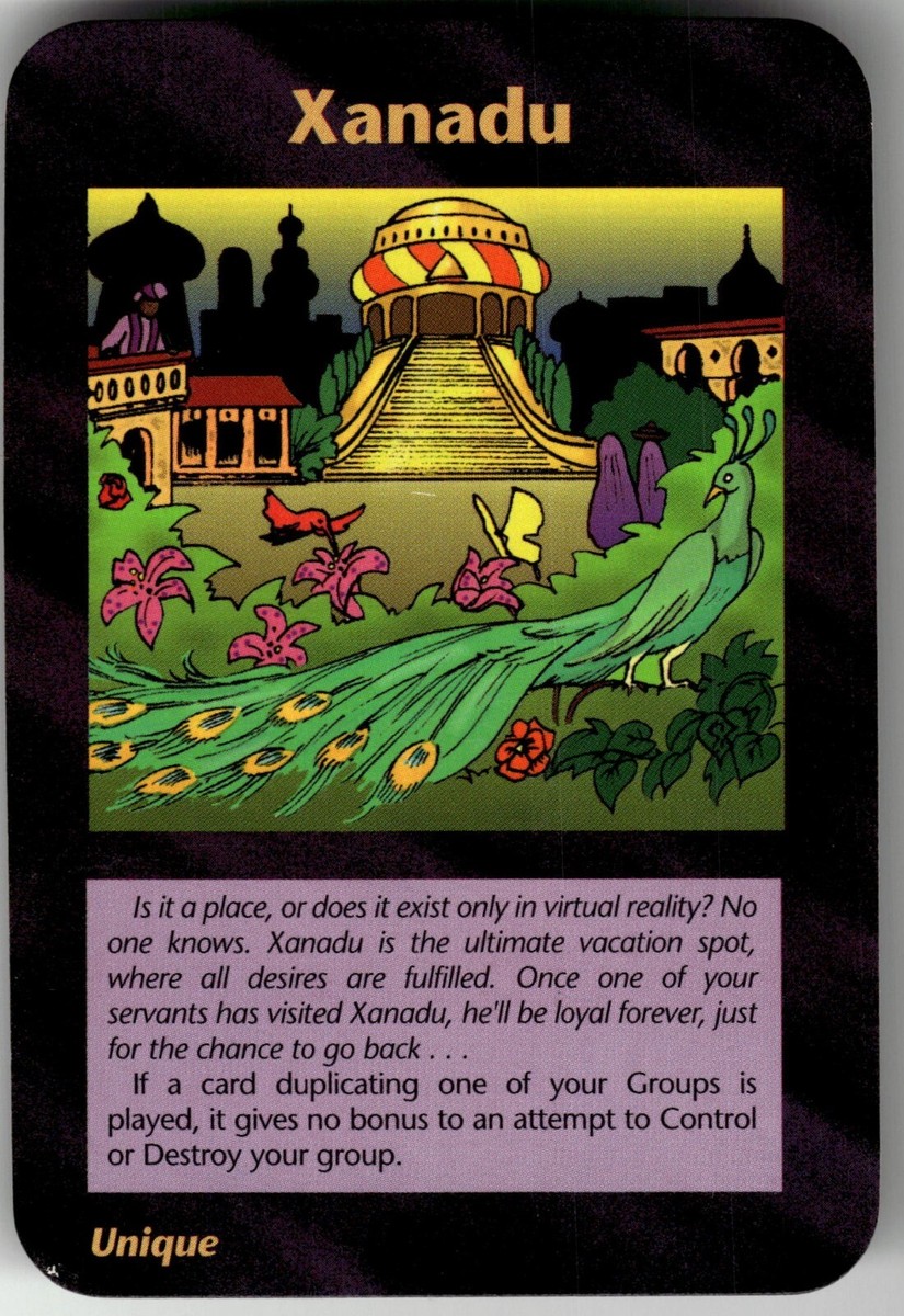 xanadu pokemon card Xanadu Card Limited INWO Illuminati New New World Order Game