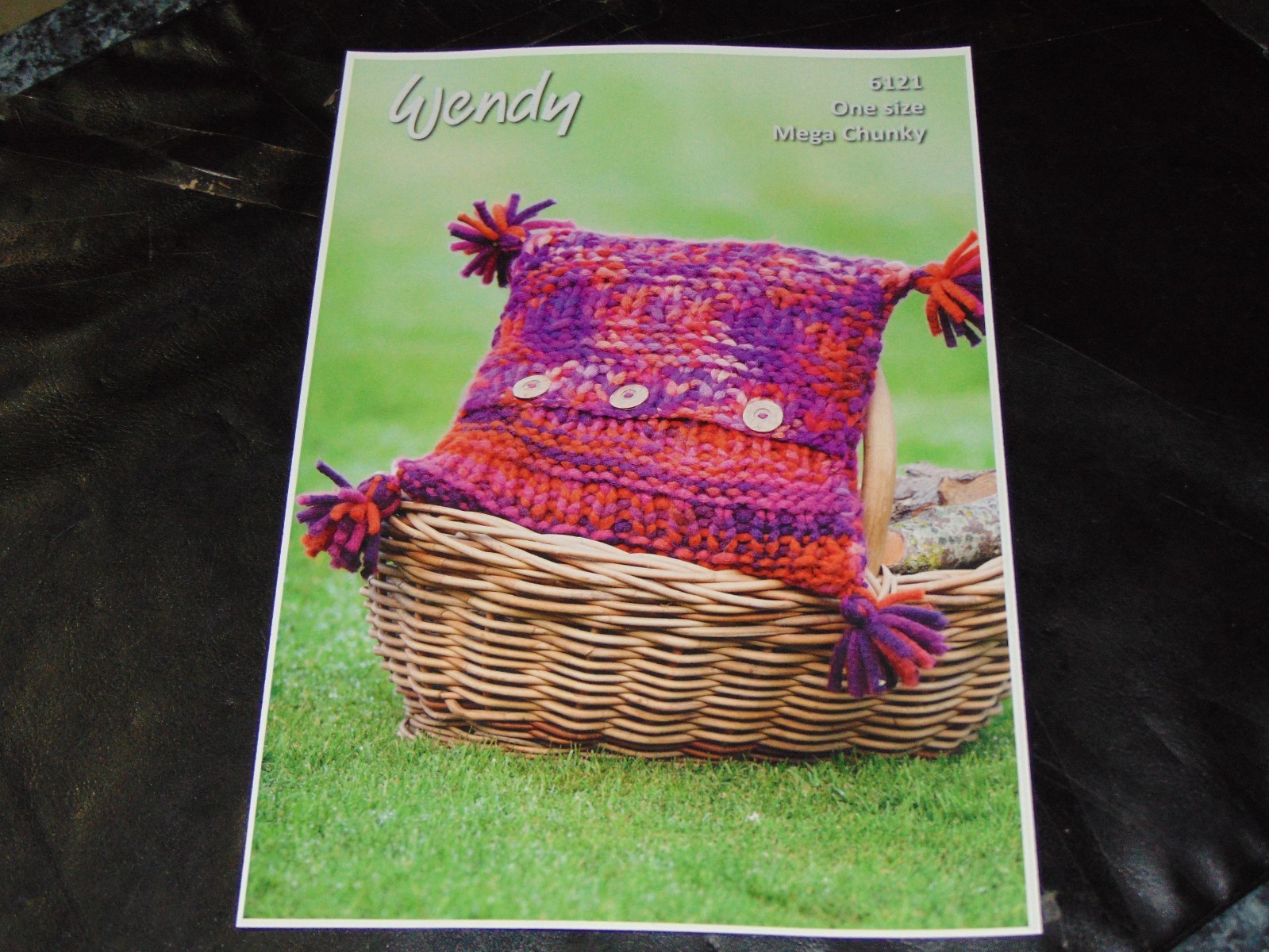 Wendy Mega Chunky Textured Cushion Cover Pattern 6121