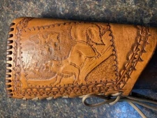 LEATHER GUN STOCK COVER MARLIN MODEL 39A BUTT STOCK
