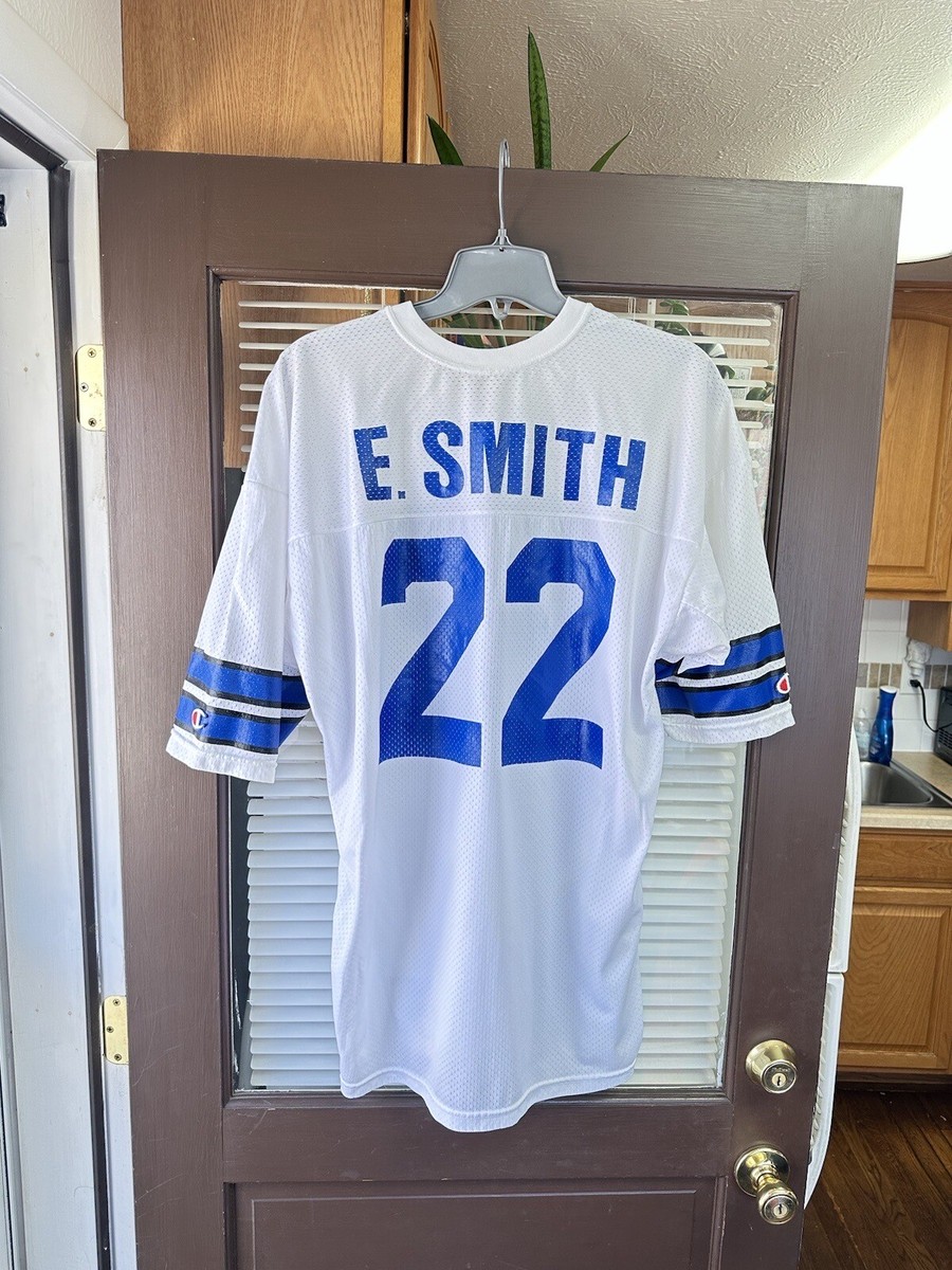 Vintage CHAMPION Dallas Cowboys #22 Emmitt Smith CLEAN NFL