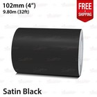 <!--F#f_0-->SATIN BLACK Roll PIN STRIPE Car Striping Line TAPE Decal Adhesive Vinyl Sticker<!--F/-->