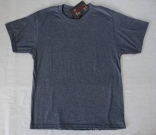 NEW Boys T Shirt Size 8 - 10 Medium Top Blue Short Sleeve Crew Neck Soft School