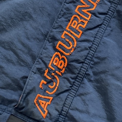 Vintage 90s Starter Auburn Tigers college puffer pullover Jacket Sz Large - Picture 5 of 13