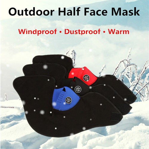 Winter Windproof Fleece Ski Half Face Mask Balaclava Headwear Thermal Face Mask - Bild 7 von 15