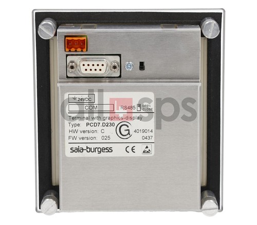 SAIA BURGESS TEXT DISPLAY, PCD7.D230 (USED) - Bild 4 von 6