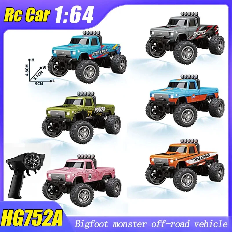1:64 Metal RC Car Remote Control Drift Car Toy Mini Off-road Racing Cars  Gifts - Image 2 of 4