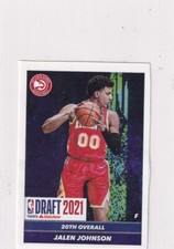 2021-22 Panini NBA Sticker & Card Collection #101 Jalen Johnson