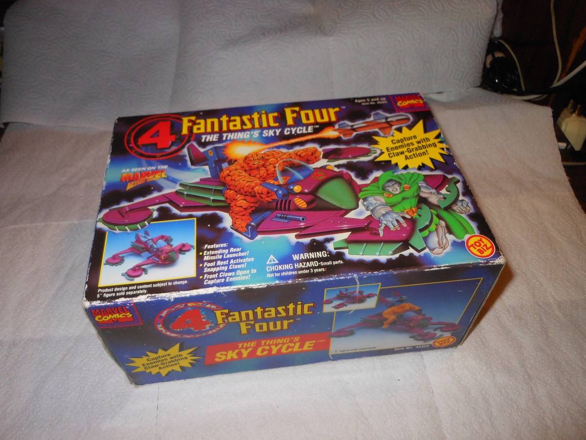 Fantastic Four Thing's Sky Cycle Toy 1995 6X9X4 new unopened | eBay