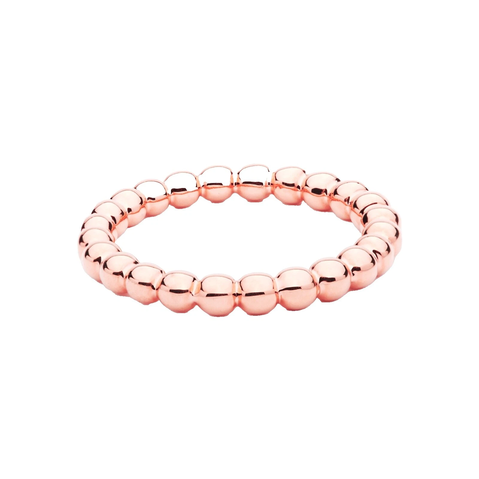 Rose Gold Plated 7 Ring Fashion Rings
