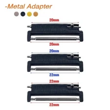 2PCS Watch Strap Connectors Adapters Quick Release Pins 20mm 22mm Repair Tools