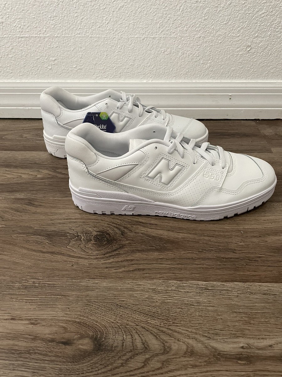 New Balance 550 ホワイト トレーニングシューズ Triple White New Balance 550 Brand New Fast shipping | eBay