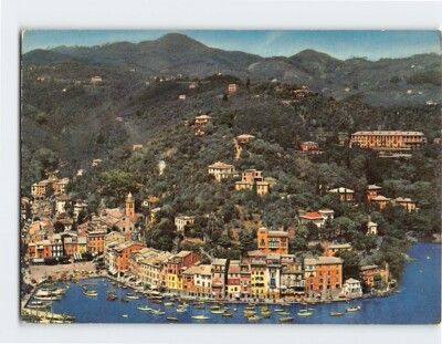 Postcard La Baia E Grandi Alberghi Portofino Italy