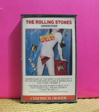 THE ROLLING STONE OFFICIAL 1983 VINTAGE CASSETTE TAPE MADE IN CANADA..UNDERCOVER