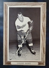 1964/67 BEEHIVE CORN SYRUP GROUP 3 HOCKEY PHOTO GORDIE HOWE NICE BEE HIVE