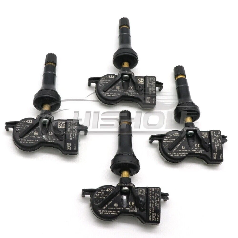 Set(4) Tire Pressure Sensor TPMS For 2016-2021 Jeep Grand Cherokee Dodge Durango - Image 4 of 4