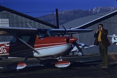Set Of 3 Rare Vintage 35mm Slide 1971 Aircraft Cessna 150L Rare