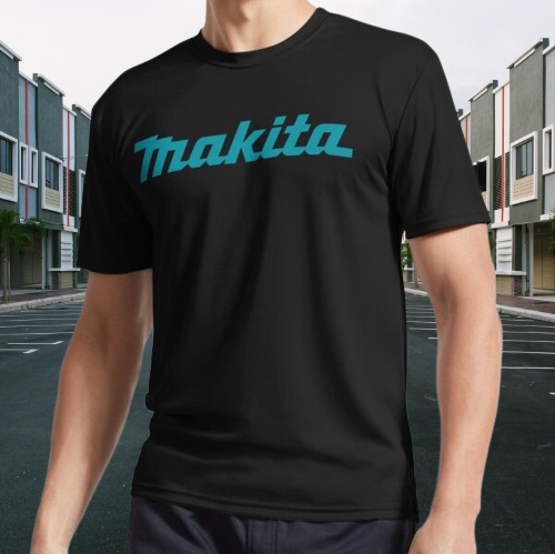 Makita Power Tools Logo Active T-Shirt Funny Size S to 5XL