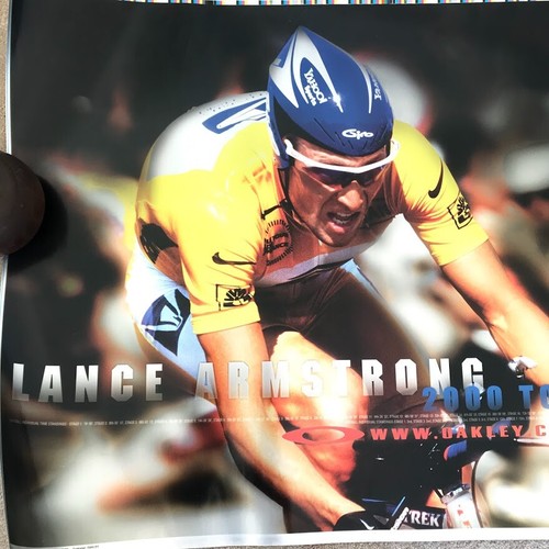 2000 Lance Armstrong Oakley Tour De France Rare (prototype print from studio) - Picture 5 of 5