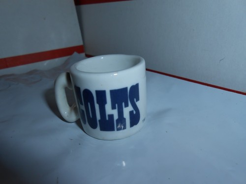 1 1990's NFL FOOTBALL MINI PORCELAIN MUG CUP YOU CHOOSE TEAM + 5 BONUS CARDS - Picture 28 of 80