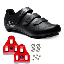 Zol Fondo Road cycling Shoes with Delta Look Cleats Compatible with Peloton